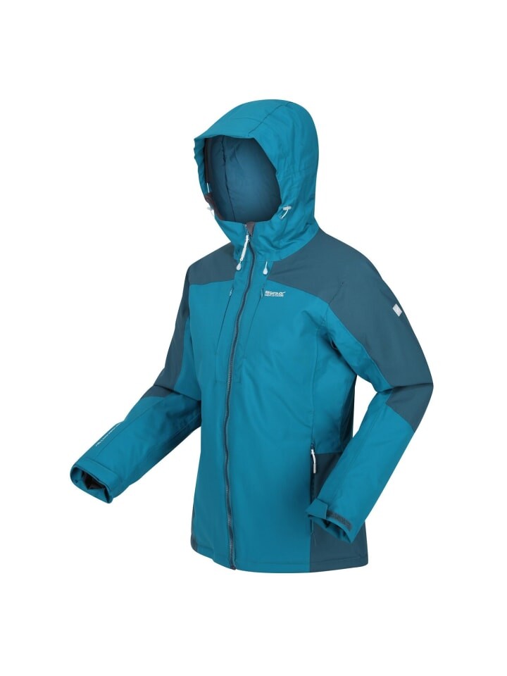 

Куртка софтшелл Regatta Highton Stretch III Paddet Jacket mit Kapuze, бирюзовый