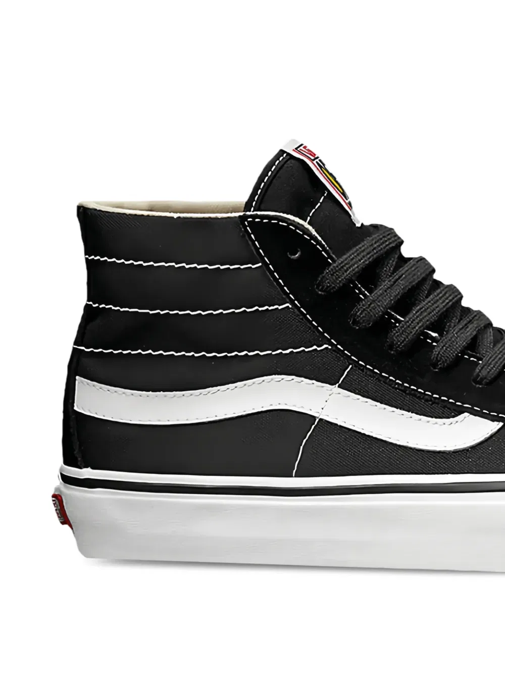 Кроссовки высокие Sk8-Hi Vans, черный — фото 2