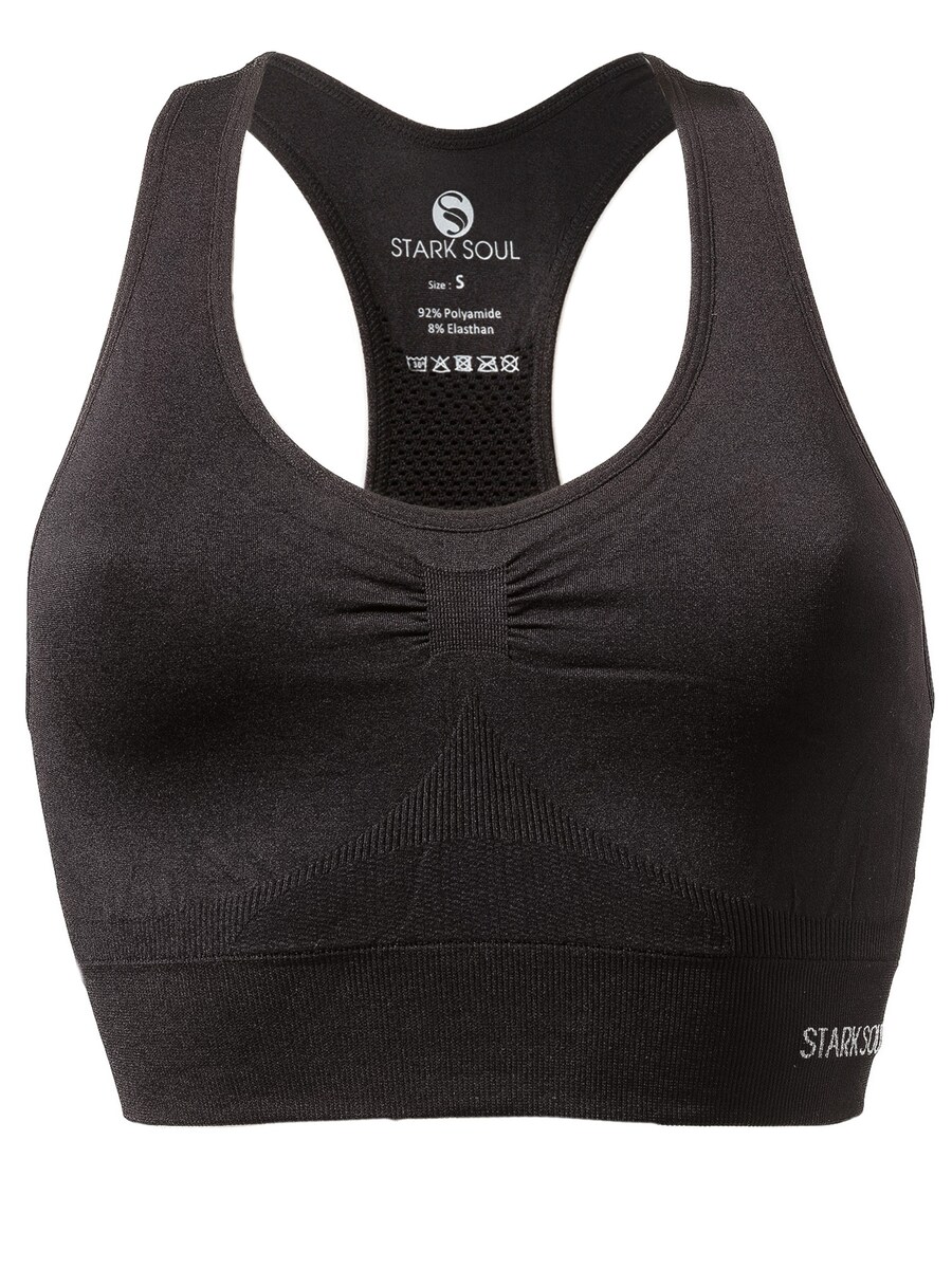 

Спортивный бюстгальтер-бралетт Stark Soul, черный