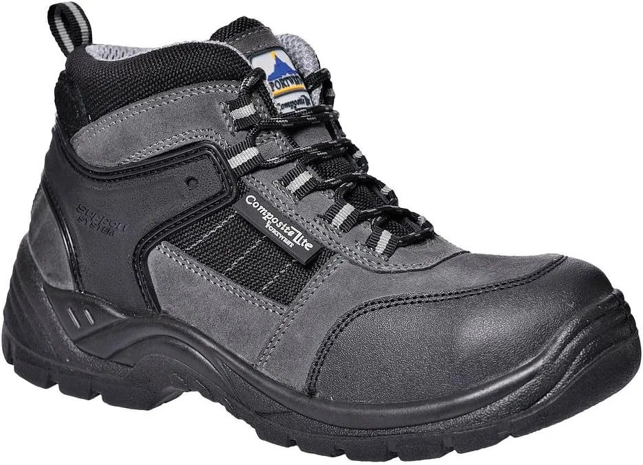 Ботинки Portwest FC65 Trekker Plus S1P Composite, black, 43 UK