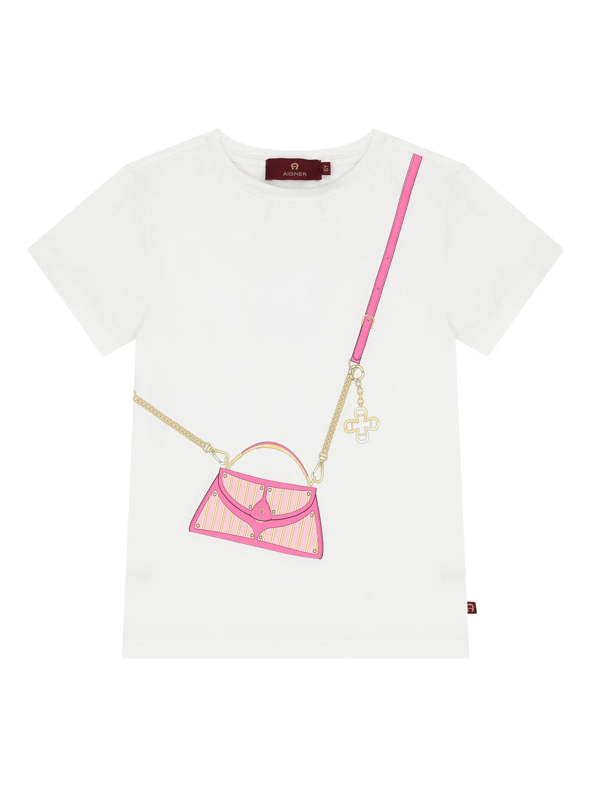 

Футболка с логотипом Aigner Kids, белый