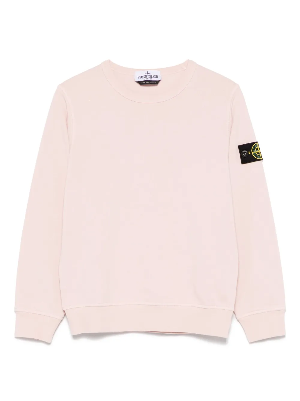 

Толстовка с нашивкой Compass Stone Island Junior, розовый