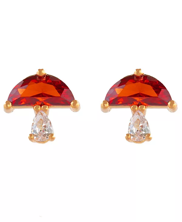 

Серьги-Гвоздики Shroomie Girls Crew, gold-plated