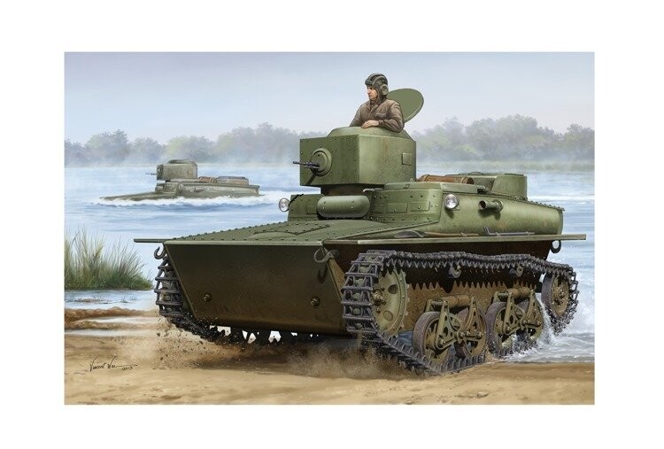 

Hobby Boss, Советский танк-амфибия Т37, Набор моделей