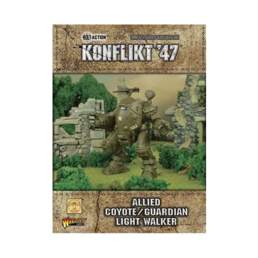 

Союзный Койот/Страж Светоход, Konflikt '47 - US Army (28mm) (Warlord Games)