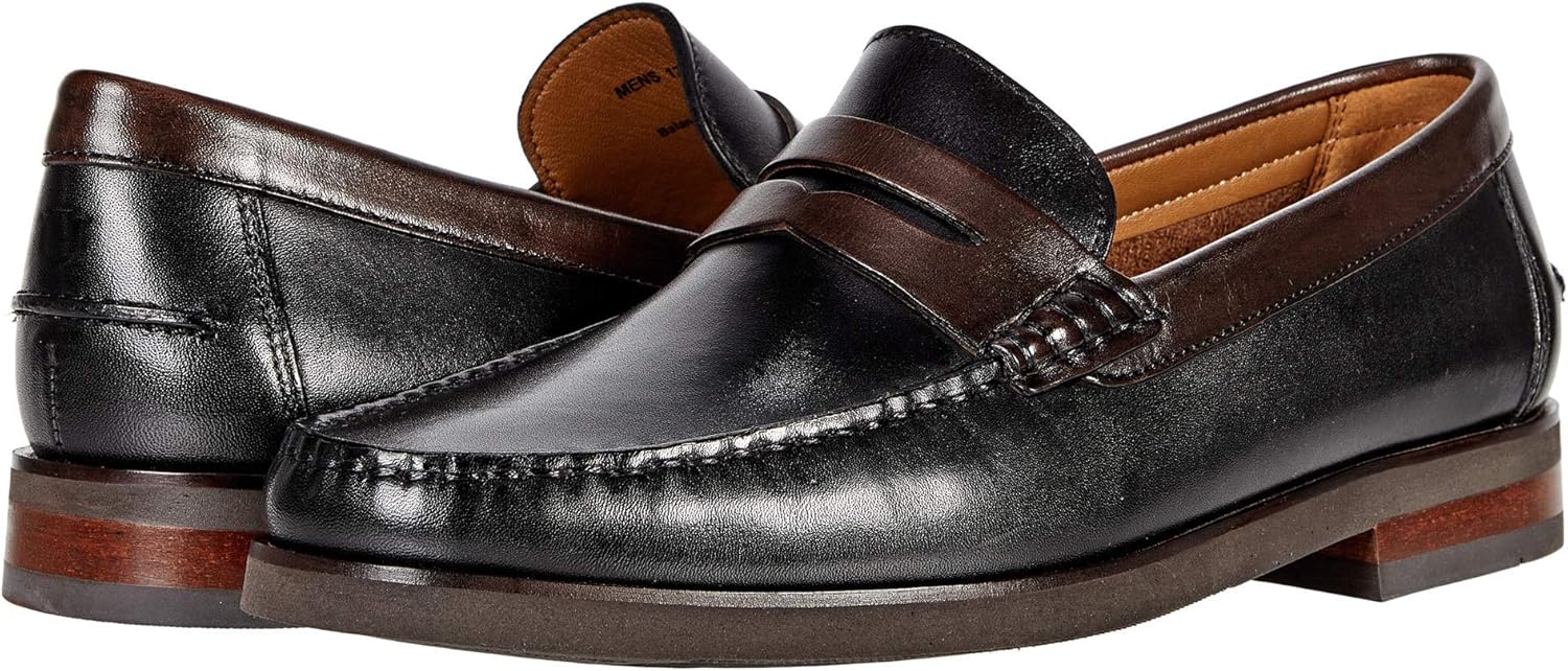 Мужские слипоны Florsheim Berkley Flex Penny Loafer, черный/коричневый