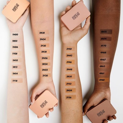 MAKE UP FOR EVER HD Skin Matte Velvet Undetectable Стойкая матирующая пудра-основа 3Y46 Теплая корица — фото 3