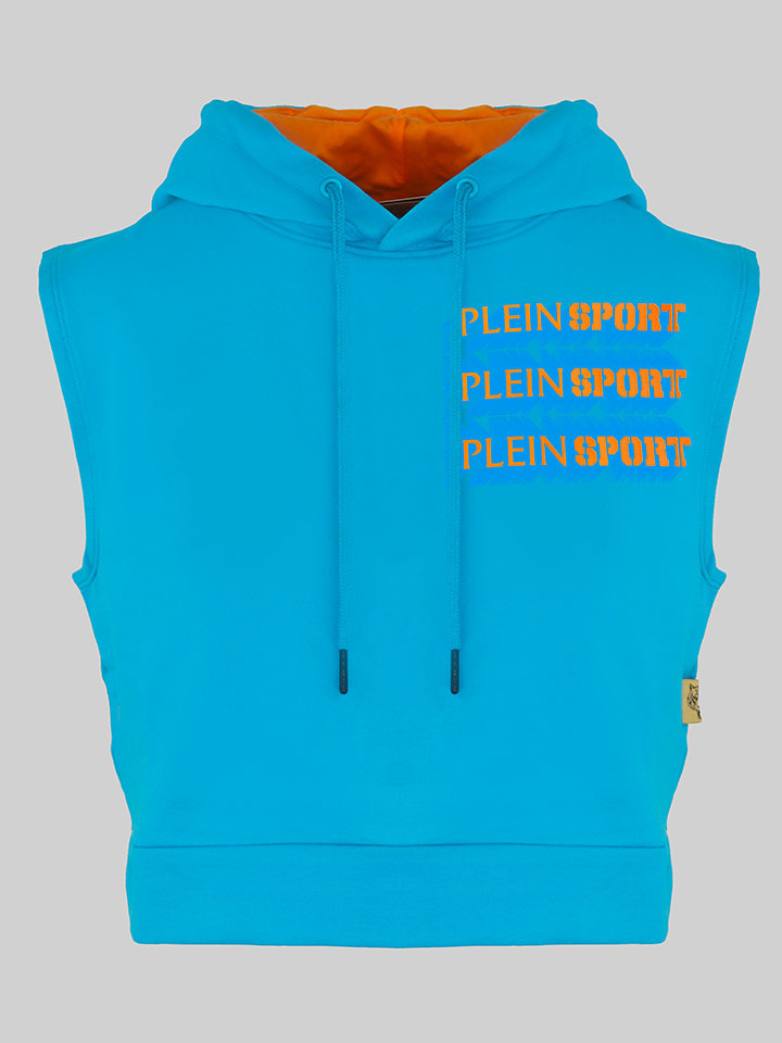 

Толстовка Plein Sport, светло-синий