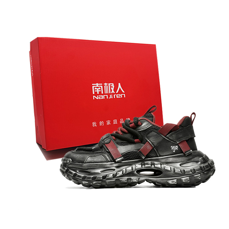 

Низкие массивные кроссовки мужские NANJIREN, Ancora Red Box