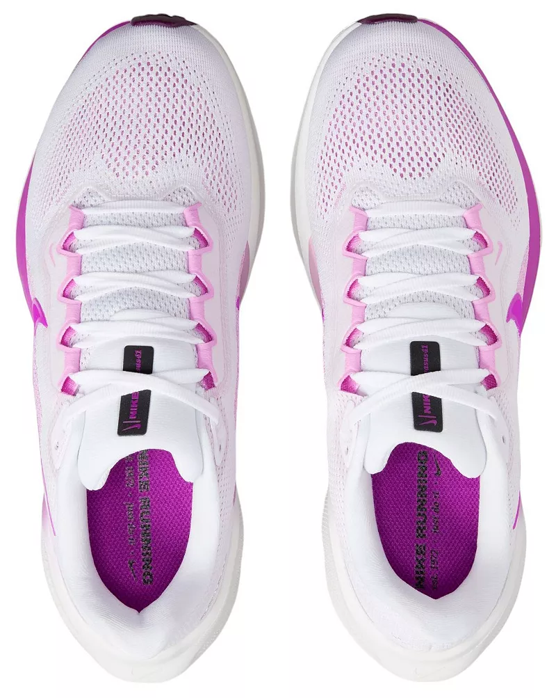 Женские кроссовки Nike Pegasus 41, белый/фиолетовый/черный — фото 2