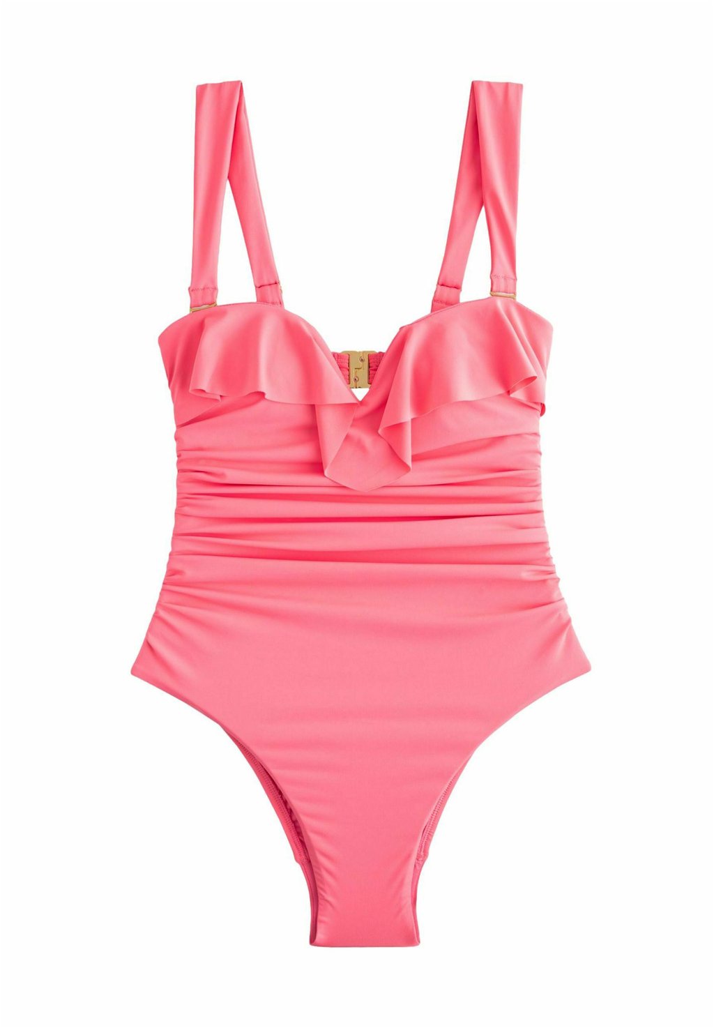 

Купальный костюм FRILL BANDEAU TUMMY CONTROL Next, фуксия