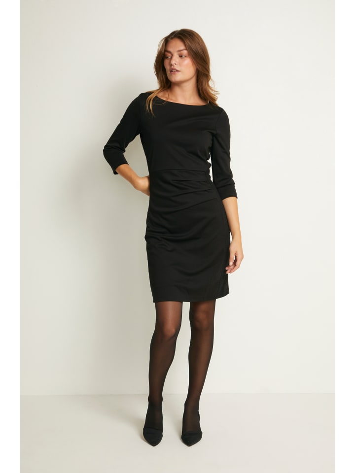 

Платье до колена Kaffe, глубокий черный