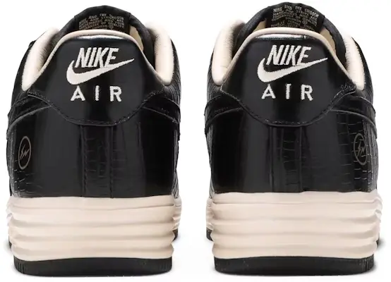 Кроссовки фрагмент дизайн x лунная сила 1 низкая премия sp Nike, черный — фото 4