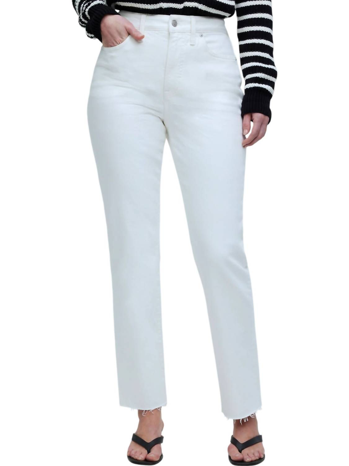 

Curvy Perfect Vintage Джинсы в Плитка Белый Madewell
