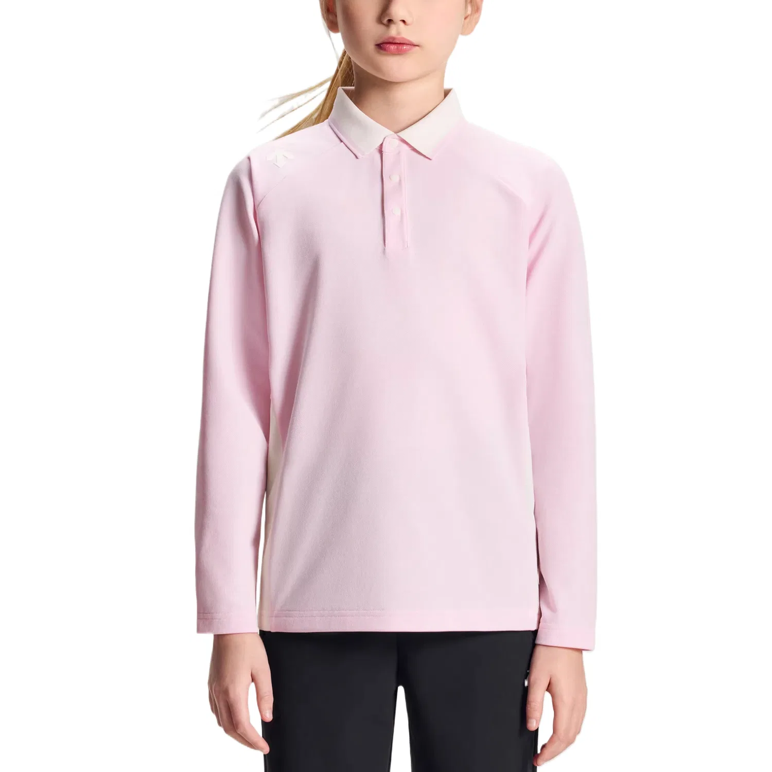 Поло для детей DESCENTE Pink