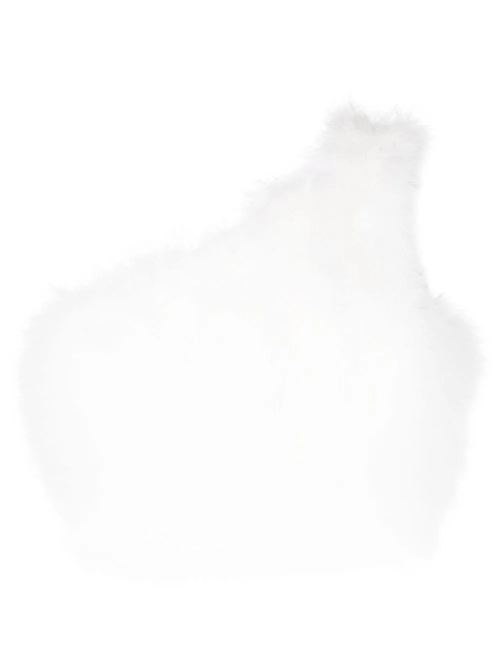 

Укороченный топ на одно плечо STYLAND, белый