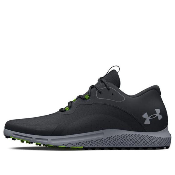 

Кроссовки charged draw 2 spikeless golf 'black steel' Under Armour, черный