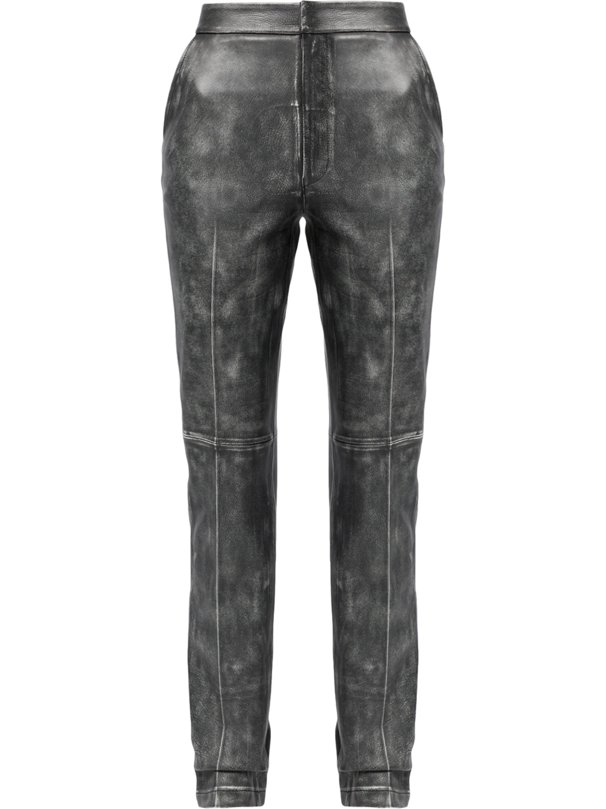 

Кожаные брюки Alexander Wang, черный