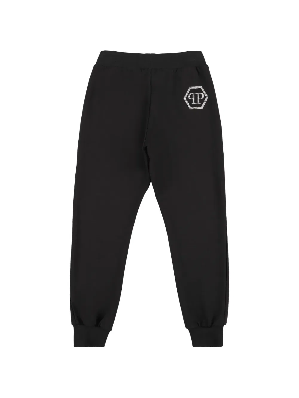Спортивные брюки с логотипом Philipp Plein Junior, черный — фото 2