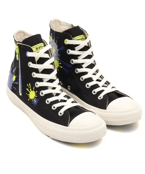 Унисекс высокие кеды CONVERSE ALL STAR Z HI Splatoon 3 чёрные