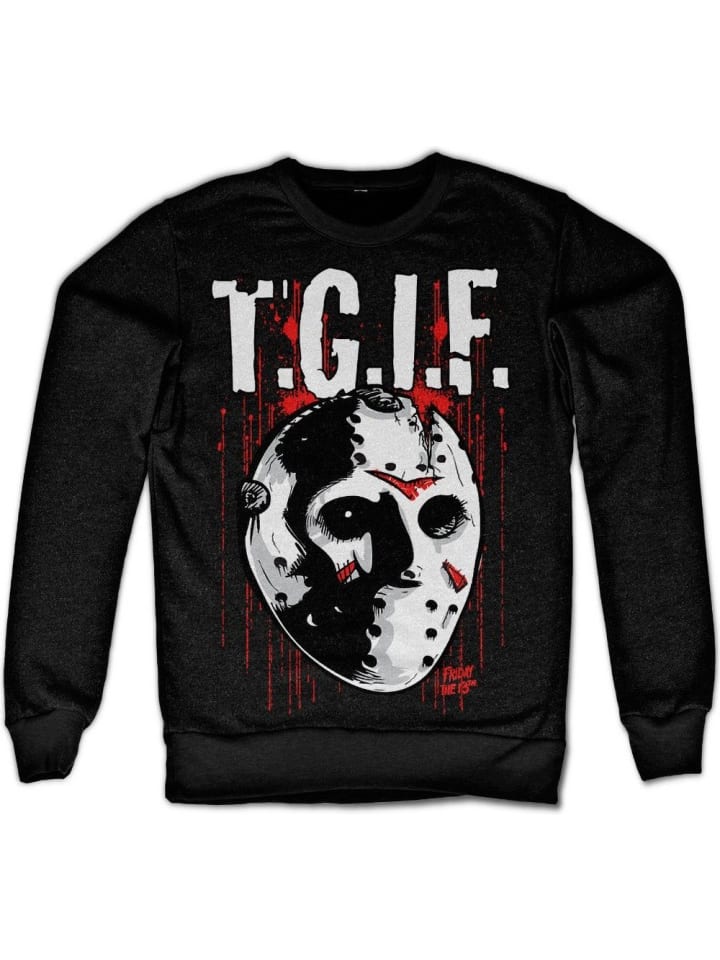 

Пуловер Friday The 13th, черный