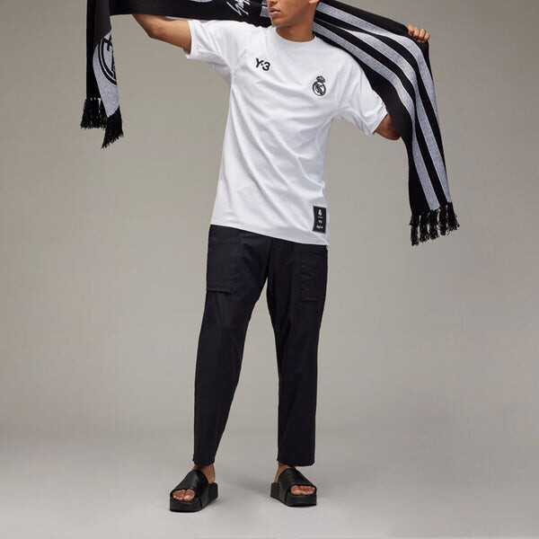 Футболка и 3 футболка Real Madrid 120th anniversary pre match Adidas, белый — фото 3