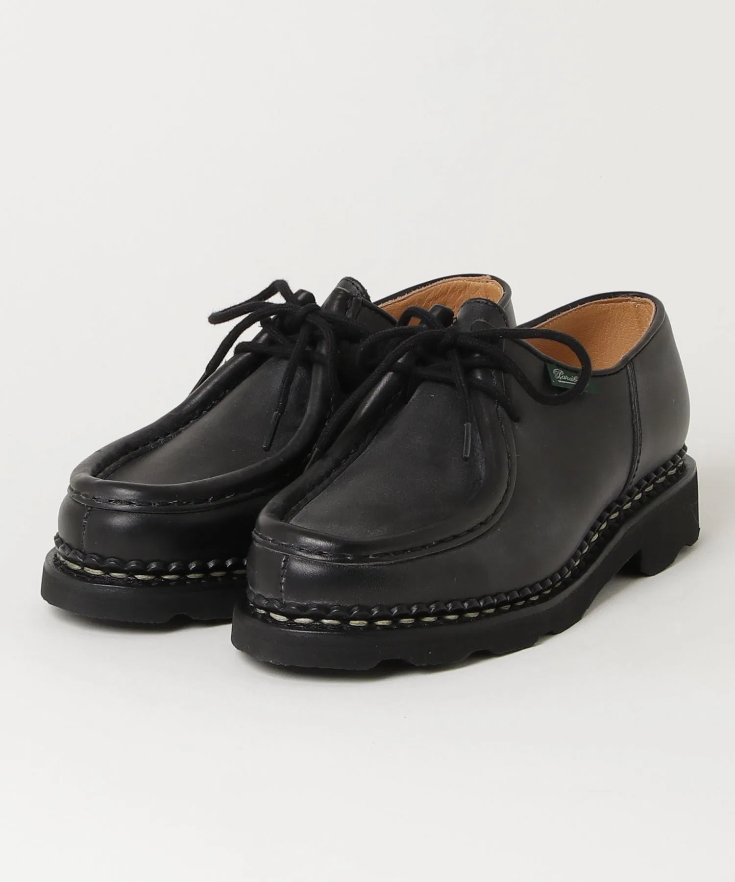 Мужские кожаные ботинки Paraboot Michael чёрные