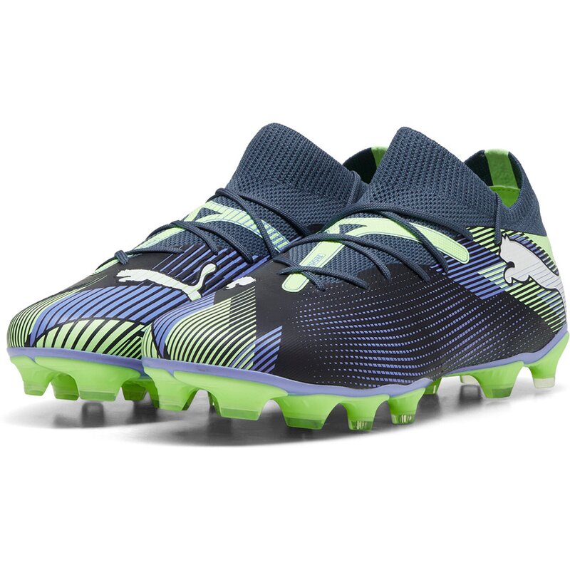 Футбольные бутсы для газона Future 7 Match FG/AG Puma, белый — фото 3