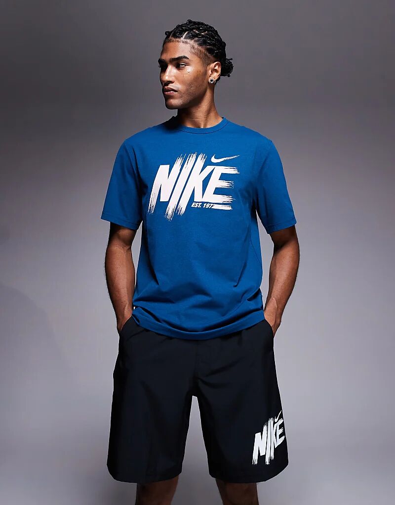 

Шорты Nike Training Dri-Fit 9 дюймов черного цвета