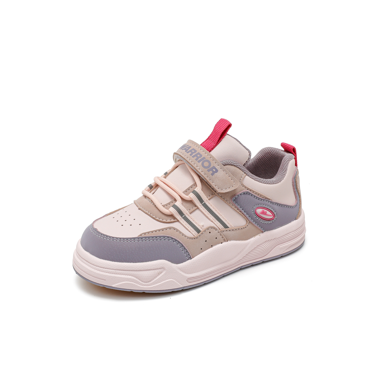 

Амортизирующие устойчивые к истиранию нескользящие низкие детские кроссовки для скейтбординга WARRIOR, фиолетовый