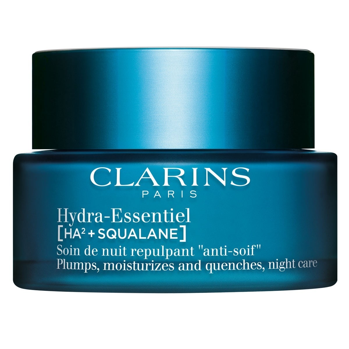 

Крем для лица hydra-essentiel ha² hydra-essentiel soin de nuit repulpant anti-soif toutes peaux Clarins, объем 50 мл