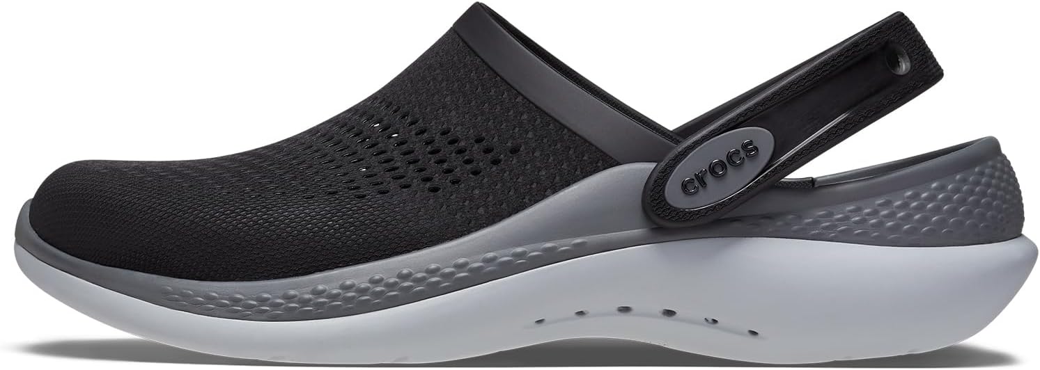 

Крокс Унисекс Взрослые Literide 360 Сабо Crocs, черный/серый