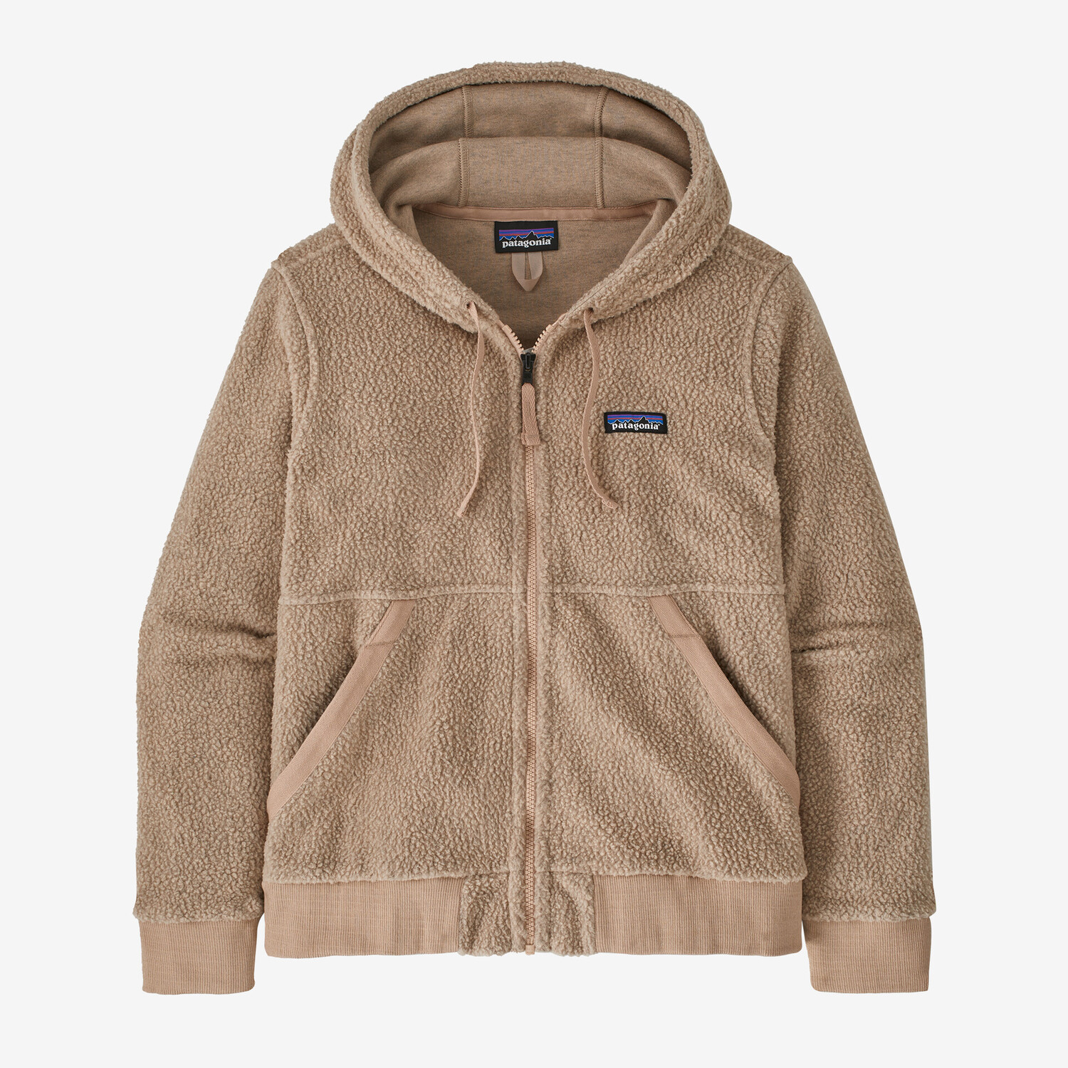 

Женская толстовка из флиса из овчины Patagonia, цвет Pampas Tan