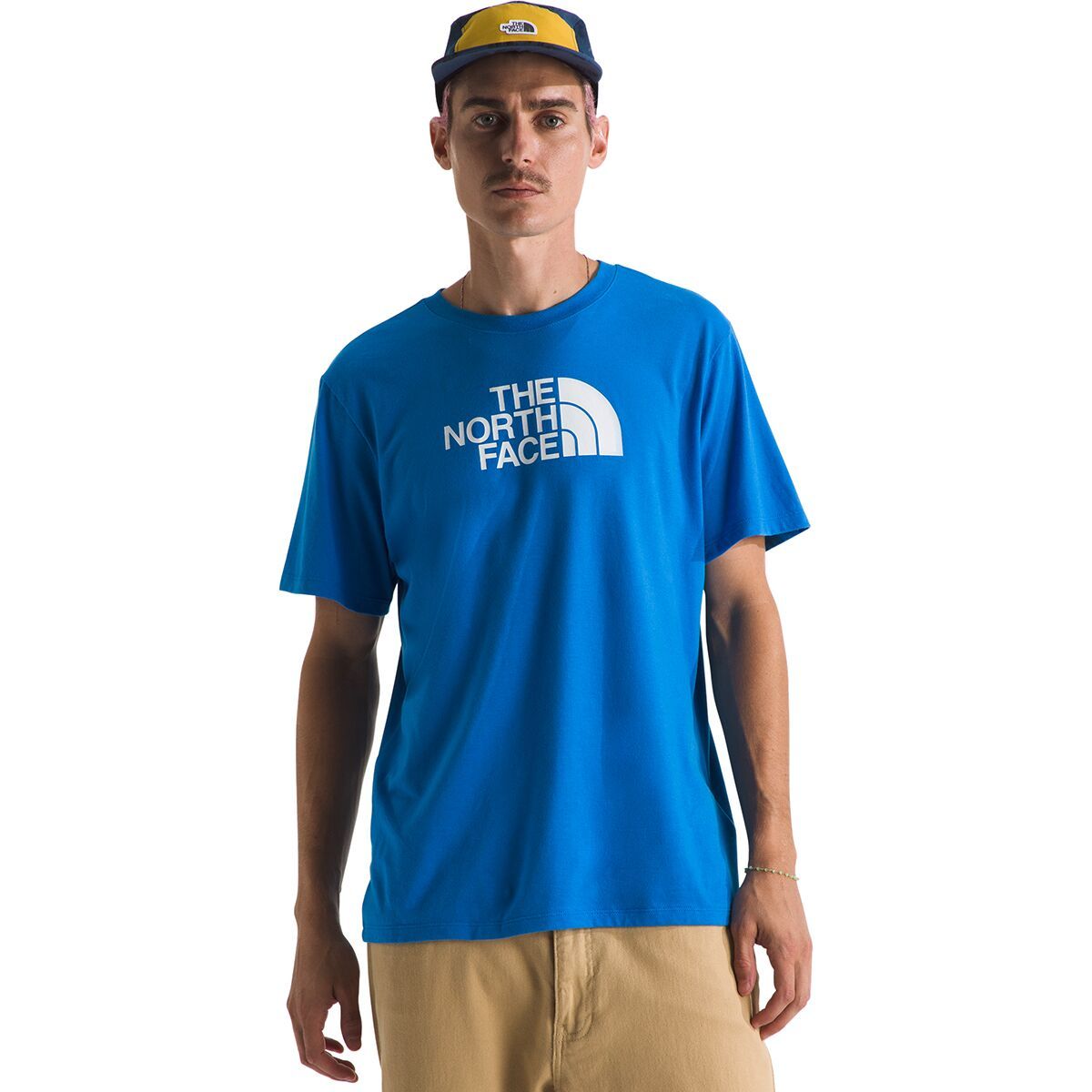 

Короткий рукав базовый полукруглый футболка The North Face, мультиколор