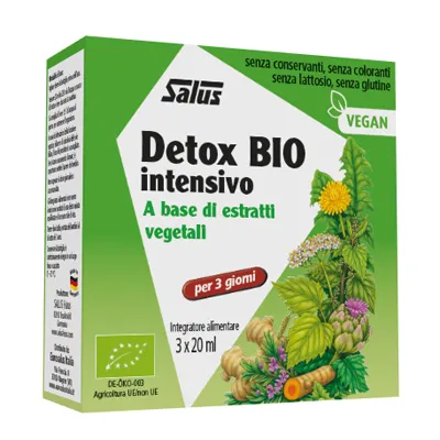 

Био интенсивная добавка Salus Detox 3 флакона по 20 мл