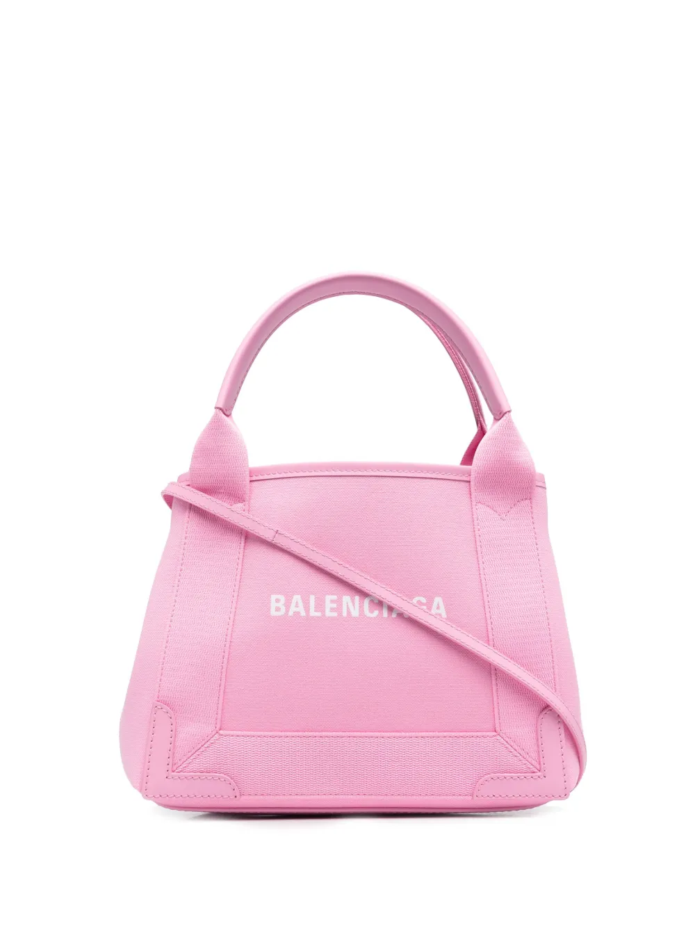 

Сумка-тоут из канваса с логотипом BALENCIAGA, розовый