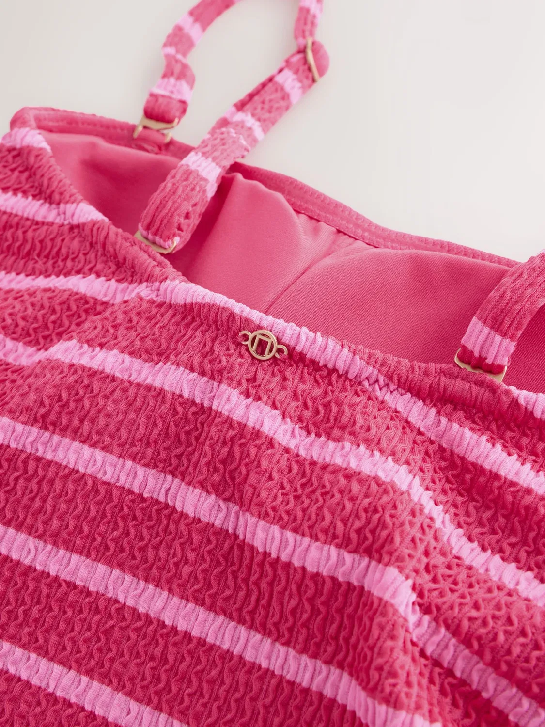 Топ-танкини с бандо Next, Pink/Rose — фото 3