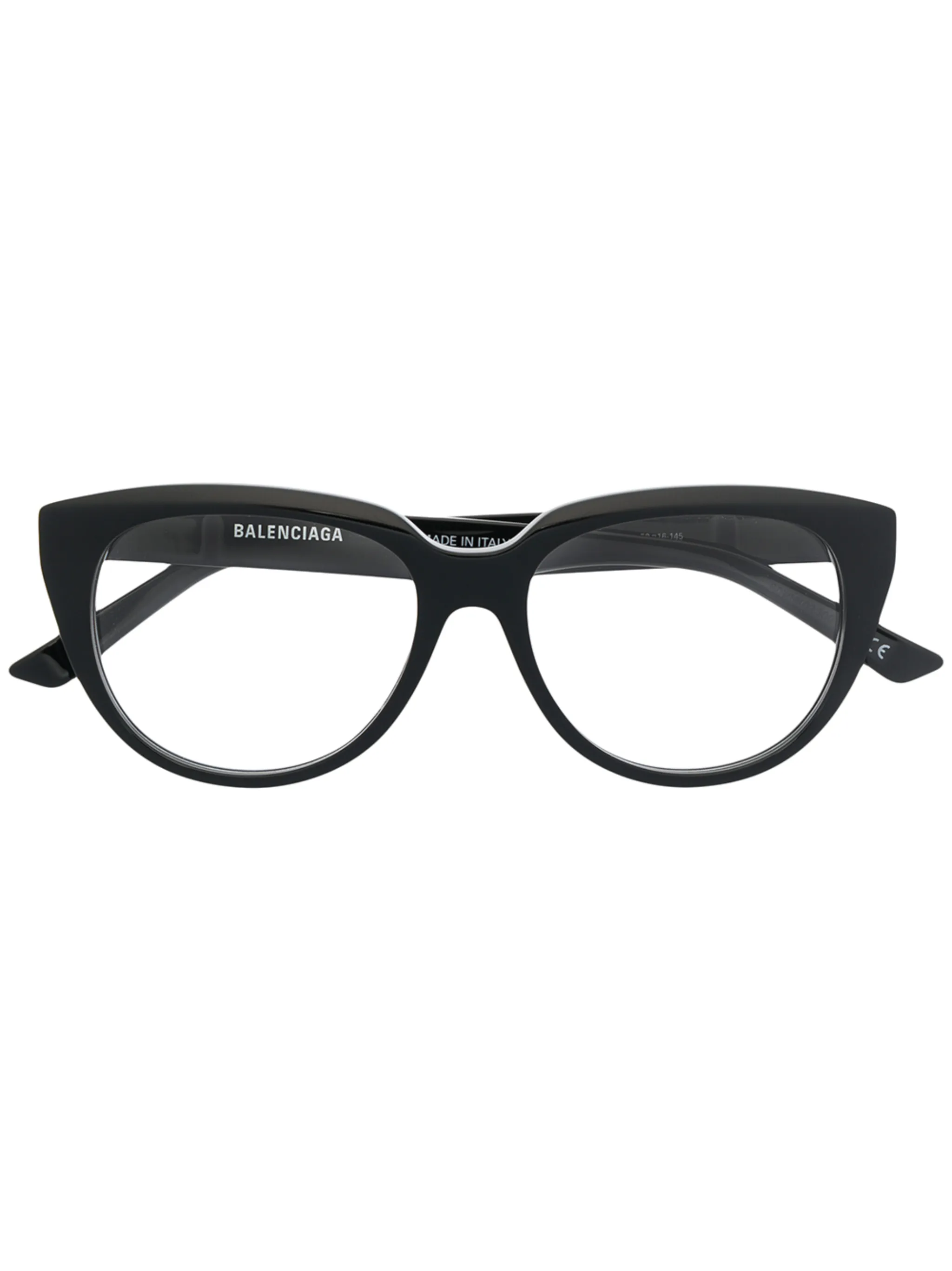 

Очки с логотипом BB Balenciaga Eyewear, черный