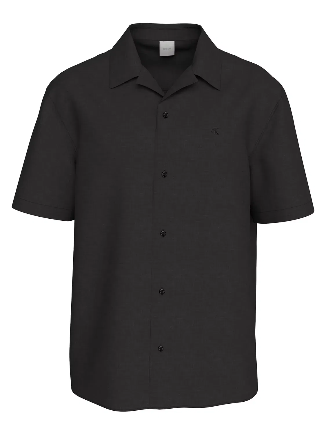 Рубашка Calvin Klein Regular на пуговицах, черная