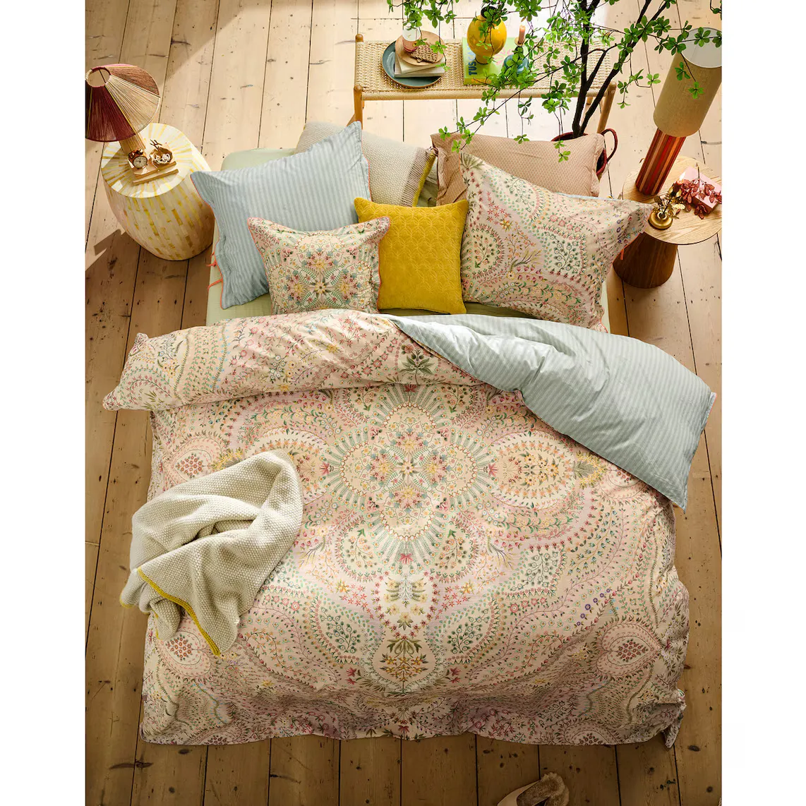 

Комплект пододеяльников из хлопка Pip Studio Rug, разноцветный