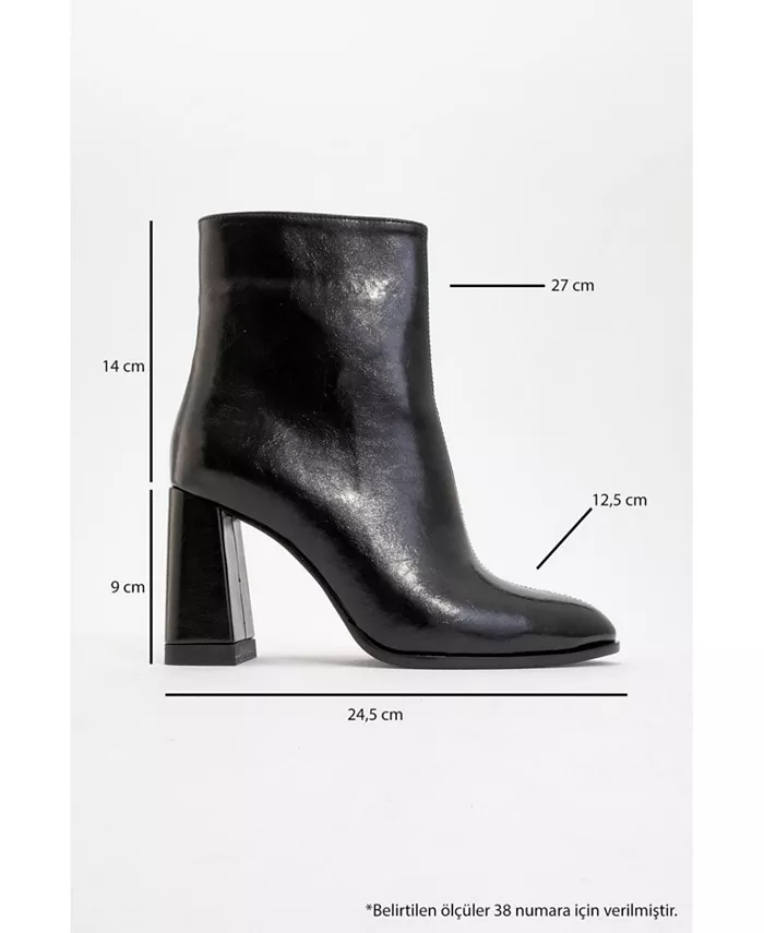 Ботильоны на высоком каблуке Jewel Prologue Shoes, черный — фото 4