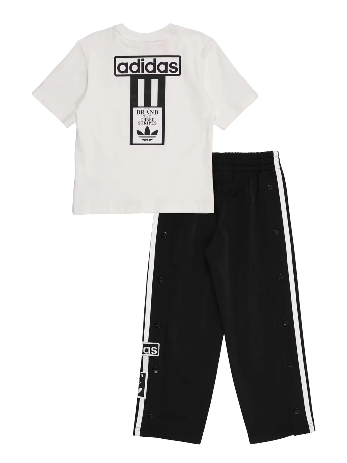 Комплект Adidas Originals Set Adibreak в черно-белом цвете — фото 2