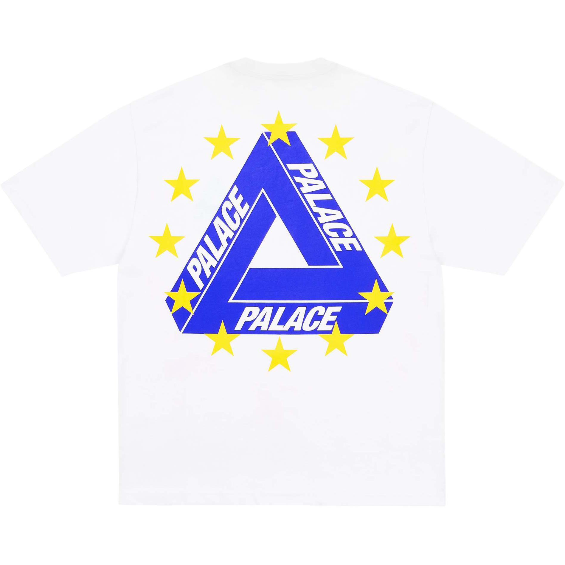 

Праздничная футболка FW25 EU TRI T SHIRT, унисекс Palace, белый