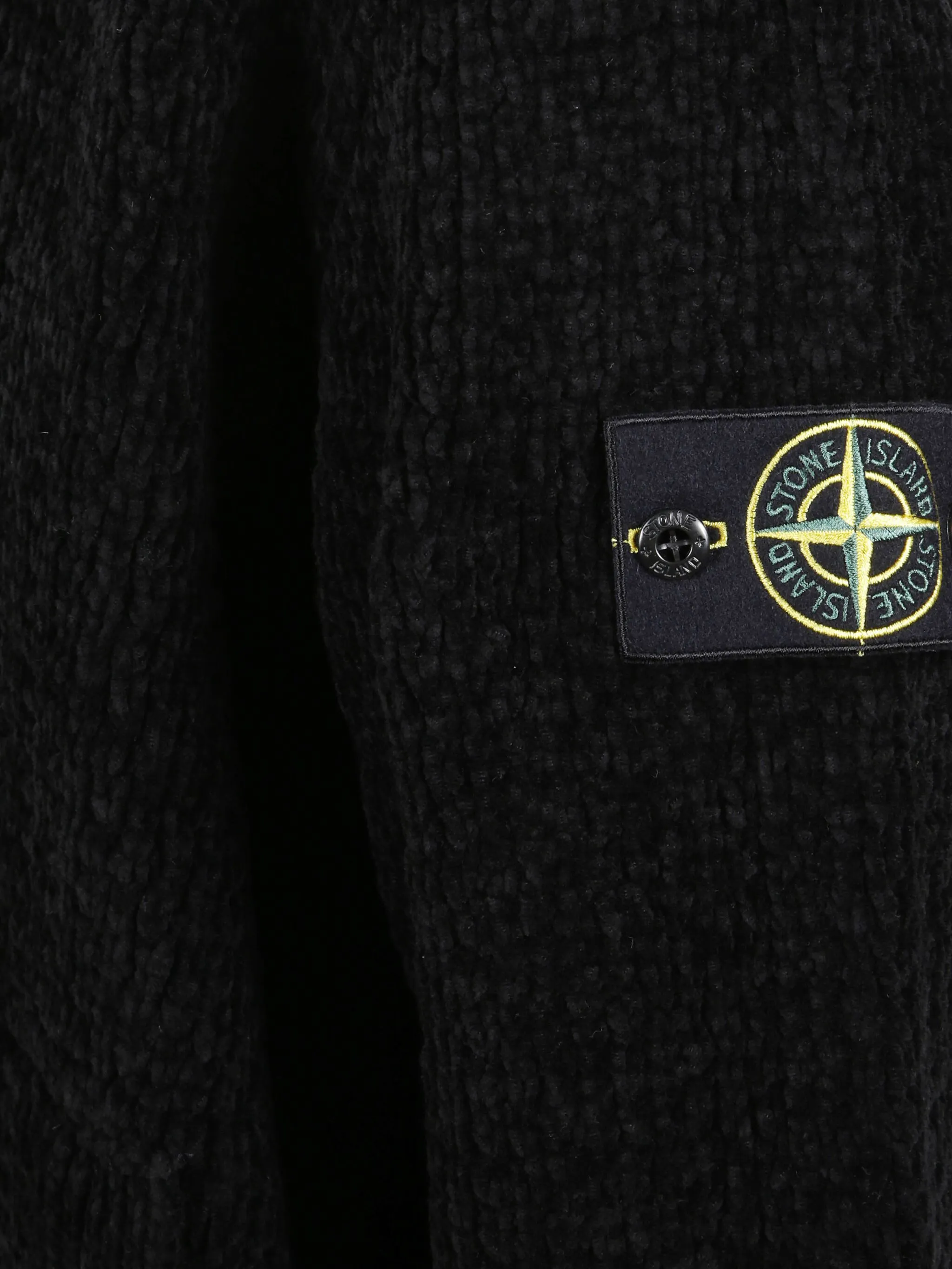 

Кардиган с длинными рукавами Stone Island, черный