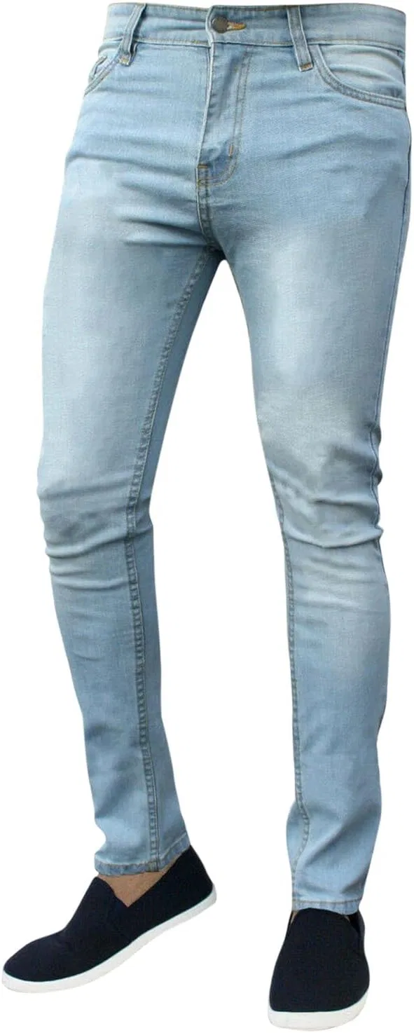 Джинсы классические, light blue generic