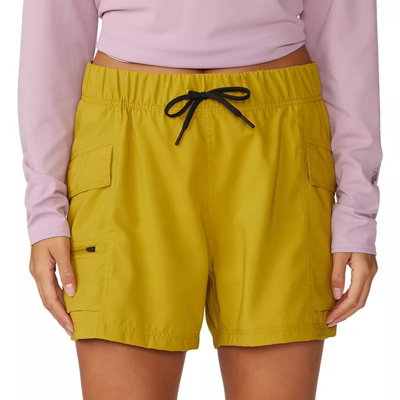 

Женские шорты Mountain Hardwear Trail Sender, цвет Dark Citron