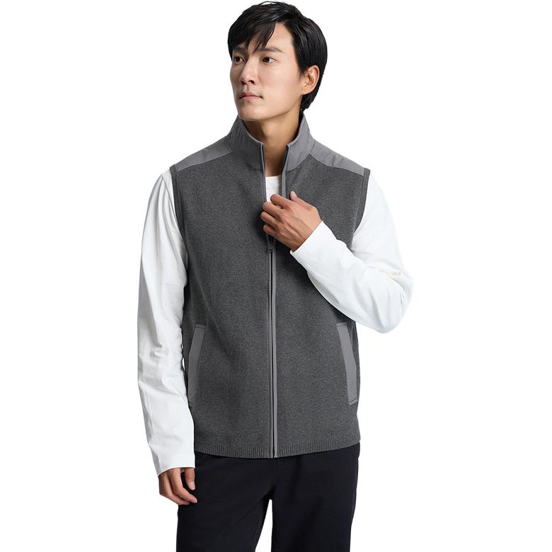 

NAUTICA Мужская жилетка, Dark Heather Gray