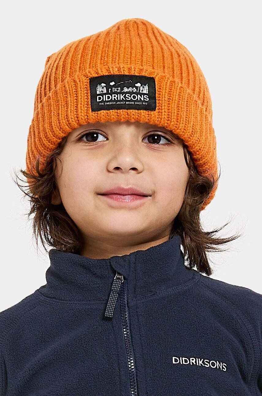 

Детская кепка Didriksons BUS KDS BEANIE, оранжевый