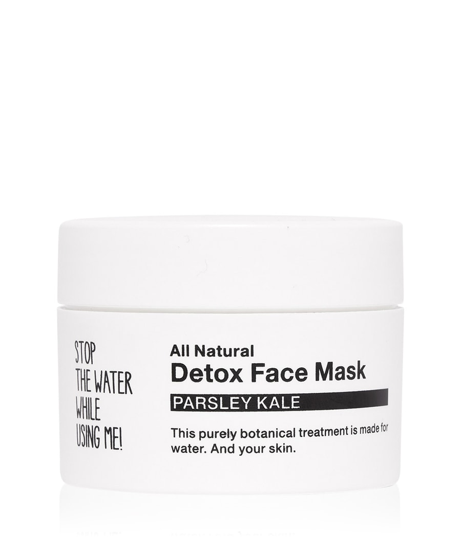

Медицинская маска Stop The Water While Using Me All Natural Parsley Kale Detox Face Mask, 50 ml
