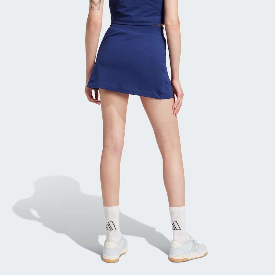 Облегающая спортивная юбка-шорты ADIDAS SPORTSWEAR Essentials Color-Pop, светло-синий/темно-синий — фото 3